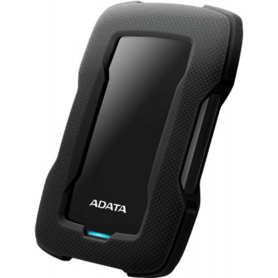 ADATA AHD330-2TU31-CBK Durable HD330 Black USB3.1 Portable 2.5