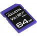ADATA Premier Pro ASDX64GUI3V30S-R SDXC Memory Card 64Gb V30 UHS-I U3 Class10
