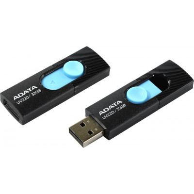 ADATA UV220 AUV220-32G-RBKBL USB2.0 Flash Drive 32Gb