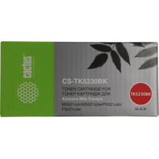 Картридж Cactus CS-TK5230BK Black для Kyocera Ecosys M5521cdn/M5521cdw/P5021cdn/P5021cdw