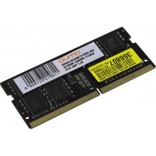 QUMO QUM4S-8G2400C16 DDR4 SODIMM 8Gb PC4-19200 CL16 (for NoteBook)