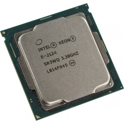 CPU Intel Xeon E-2124 3.3 GHz/4core/1+8Mb/71W/8 GT/s LGA1151
