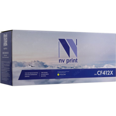 Картридж NV-Print CF412X Yellow для HP Color LJ Pro M452dw/M452nw/M452dn MFP M477dn/M477dw/M477fnw