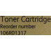 Тонер-картридж XEROX 106R01317 Cyan для WorkCentre 6400 (повышенной ёмкости)