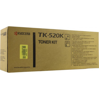 TK-520K Тонер-картридж Kyocera FS-C5015N black (о) 6k