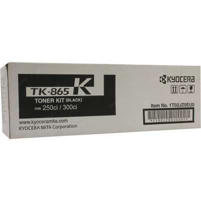 Тонер-картридж Kyocera TK-865K Black для TASKalfa 250ci/300ci