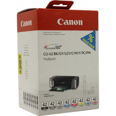 Чернильницы Canon Multipack CLI-42 BK/GY/LGY/C/M/Y/PC/PM для PIXMA PRO-100