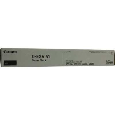 Тонер-картридж Canon C-EXV51 для iR-ADV C5535/C5540/C5550/C5560