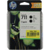 Картридж HP P2V31A 2-pack (№711) Black для HP DesignJet T120, T520