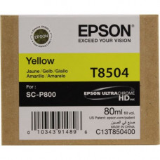 Картридж T8504 C13T850400 Yellow для Epson SureColor SC-P800