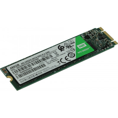 SSD 480 Gb M.2 2280 B&M 6Gb/s WD Green WDS480G2G0B 3D TLC