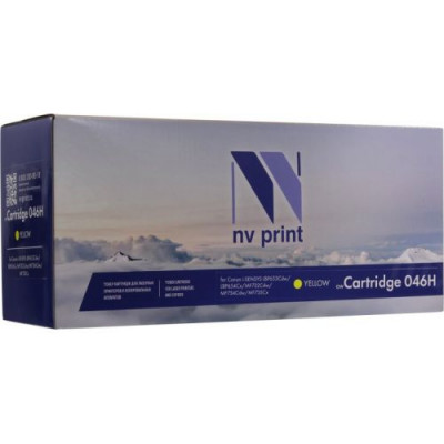 Картридж NV-Print Cartridge 046H Yellow для Canon LBP 653/654, MF732/734/735