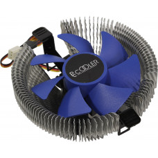 PCCooler E90 Cooler (3пин, 775/1155/AM4-FM2, 18дБ, 2000 об/мин,Al)