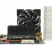 PCCooler GI-X2 Cooler (4пин, 775/1155/AM4-FM2, 26.5дБ, 1000-1800 об/мин, Al+тепл.трубки)