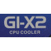 PCCooler GI-X2 Cooler (4пин, 775/1155/AM4-FM2, 26.5дБ, 1000-1800 об/мин, Al+тепл.трубки)