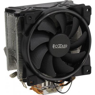 PCCooler GI-X5B Cooler (4пин, 1155/AM4, 26.5дБ, 1000-1800 об/мин, Al+тепл.трубки)