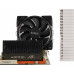 PCCooler GI-X5B Cooler (4пин, 1155/AM4, 26.5дБ, 1000-1800 об/мин, Al+тепл.трубки)