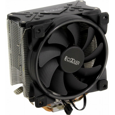 PCCooler GI-X5R Cooler (4пин, 1155/AM4, 26.5дБ, 1000-1800 об/мин, Al+тепл.трубки)