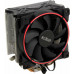 PCCooler GI-X5R Cooler (4пин, 1155/AM4, 26.5дБ, 1000-1800 об/мин, Al+тепл.трубки)