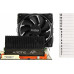 PCCooler GI-X6R Cooler (4пин, 1155/AM4, 26.5дБ, 1000-1800 об/мин, Al+тепл.трубки)