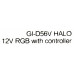 PCCooler GI-D56V HALO RGB Cooler (4пин, 775/1155/1366/AM4-FM2, 29.1дБ, 1000-2000 об/мин, Al+тепл.трубки)