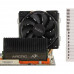 PCCooler GI-H58U CORONA B (4пин, 775/1155/1366/2011/AM4-FM2, 26.5дБ, 1000-1800 об/мин, Al+тепл.трубки)