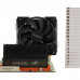 PCCooler GI-H58U CORONA R (4пин, 775/1155/1366/2011/AM4-FM2, 26.5дБ, 1000-1800 об/мин, Al+тепл.трубки)