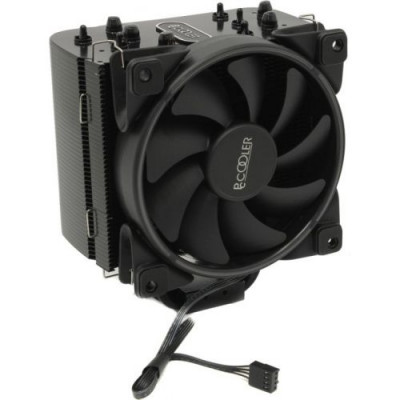 PCCooler GI-H58UB CORONA B (4пин, 775/1155/1366/2011/AM4-FM2, 26.5дБ, 1000-1800 об/мин, Al+тепл.трубки)