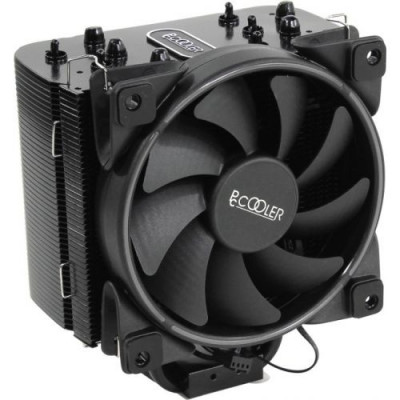 PCCooler GI-H58UB CORONA R (4пин, 775/1155/1366/2011/AM4-FM2, 26.5дБ, 1000-1800 об/мин, Al+тепл.трубки)