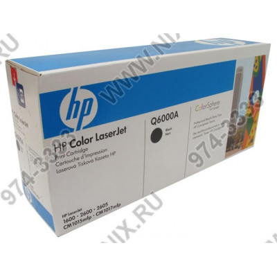 Картридж HP Q6000A (№124A) BLACK для HP LJ 2600 серии