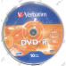 DVD-R Disc Verbatim  4.7Gb 16x уп. 10 шт на шпинделе 43523