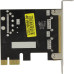 Orient VL-3U2PELP (OEM) PCI-Ex1, USB3.0, 2 port-ext, Low Profile