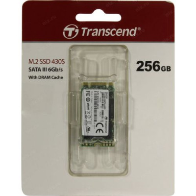 SSD 256 Gb M.2 2242 B&M 6Gb/s Transcend 430S TS256GMTS430S 3D TLC