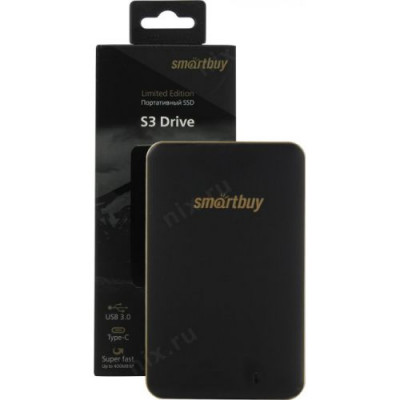 SSD 512 Gb USB3.0 SmartBuy S3 Drive SB512GB-S3DB-18SU30 EXT