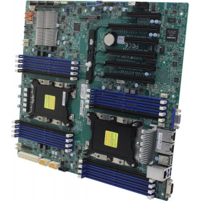 SuperMicro X11DPI-N (OEM) Dual LGA3647 C621 4xPCI-E DSub 2xGbLAN SATA RAID E-ATX 16DDR4