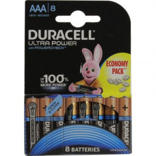 Duracell ULTRA POWER MX2400-8 (LR03) Size"AAA", 1.5V, щелочной (alkaline) уп. 8 шт