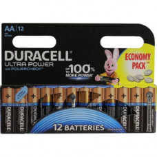 Duracell ULTRA POWER MX1500-12 (LR6) Size AA, 1.5V,щелочной(alkaline) уп. 12 шт