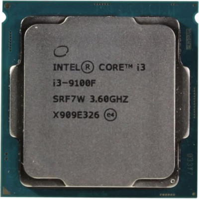 CPU Intel Core i3-9100F 3.6 GHz/4core/1+6Mb/65W/8 GT/s LGA1151