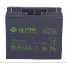 Аккумулятор B.B. Battery BC17-12 (12V, 17Ah) для UPS