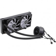 Deepcool DP-H12RF-GL240V2 GAMMAXX L240V2 (4пин, 1155/1366/2011/2066/AM4-FM2, 30дБ, 500-1800об/мин, Al)