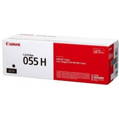 Картридж Canon 055H Black для LBP-660C/MF740C серии