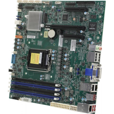 SuperMicro X11SCZ-F (RTL) LGA1151 C246 PCI-E SVGA 2xGbLAN SATA RAID MicroATX 4DDR4