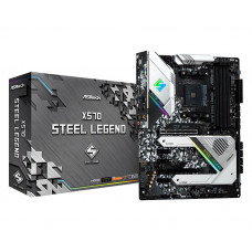 ASRock X570 STEEL LEGEND (RTL) AM4 X570 2xPCI-E+HDMI+DP GbLAN SATA ATX 4DDR4