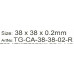 Thermal Grizzly Carbonaut TG-CA-38-38-02-R Термопрокладка 38x38x0.2мм