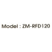 ZALMAN ZM-RFD120 Fan for m/tower (120x124x25мм, 25.6дБ,1500об/мин)