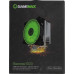 GameMax Gamma 500 Green (4пин,775/1155/AM2/AM4/FM2,18-30.5дБ,800-1800об/мин,Al+тепл.трубки)