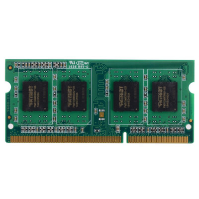Patriot PSD34G1600L81S DDR3 SODIMM 4Gb PC3-12800 CL11 (for NoteBook)