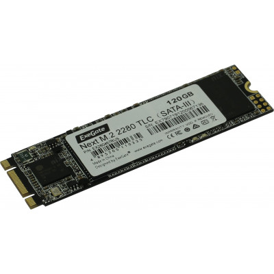 SSD 120 Gb M.2 2280 B&M 6Gb/s Exegate Next EX280467RUS 3D TLC (OEM)