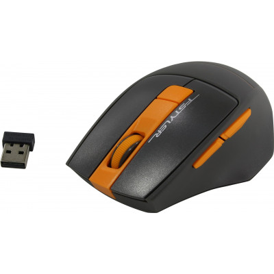 A4Tech FSTYLER Wireless Optical Mouse FG30 Orange (RTL) USB 6btn+Roll