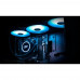 Deepcool DP-H12RF-GL360V2C GAMMAXX L360 RGB V2 (4пин, 1155/1366/2011/2066/AM4-FM2, 30дБ, 500-1800об/мин, Al)